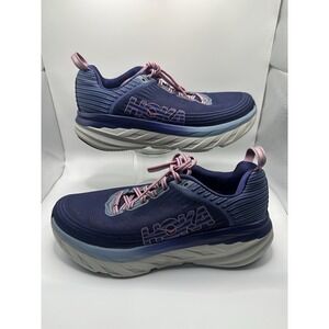 Size 9.5 - Hoka One One Bondi 6 Blue - 1019270-MBRB Women